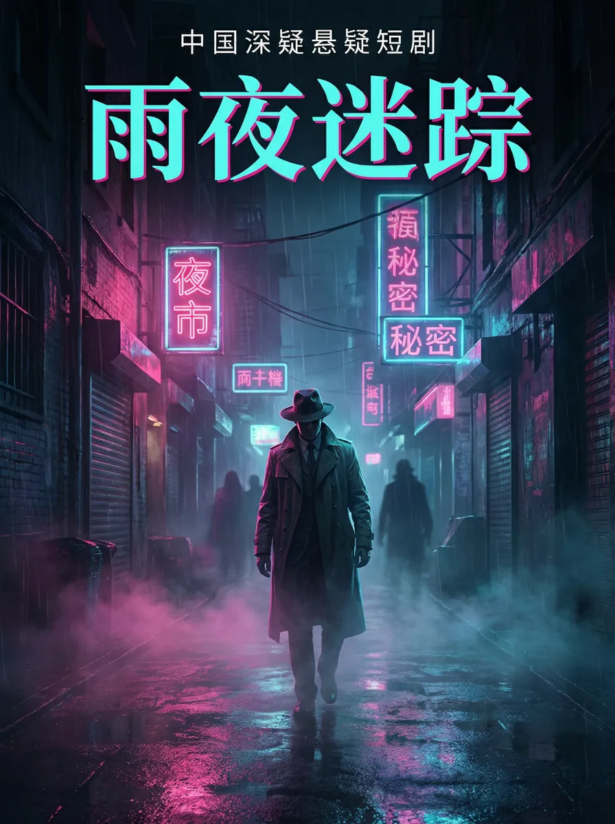 两个人看的片BD高清 悬疑追踪短剧 - 雨夜迷踪海报